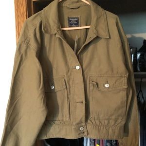 Abercrombie crop jacket